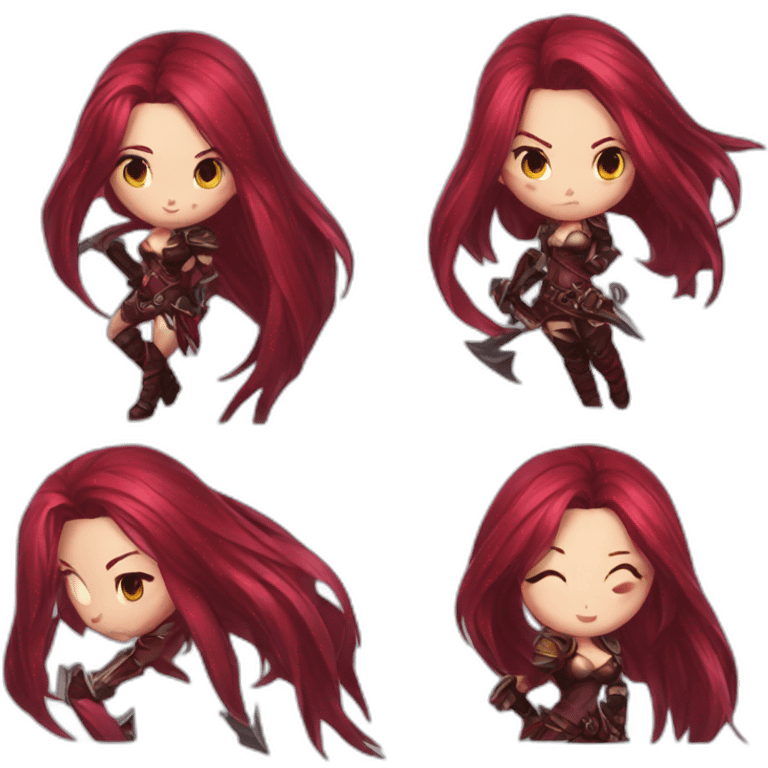 Katarina league of legends sexy sfw emoji