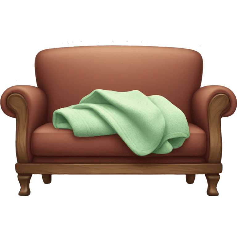 Sofa with blanket emoji