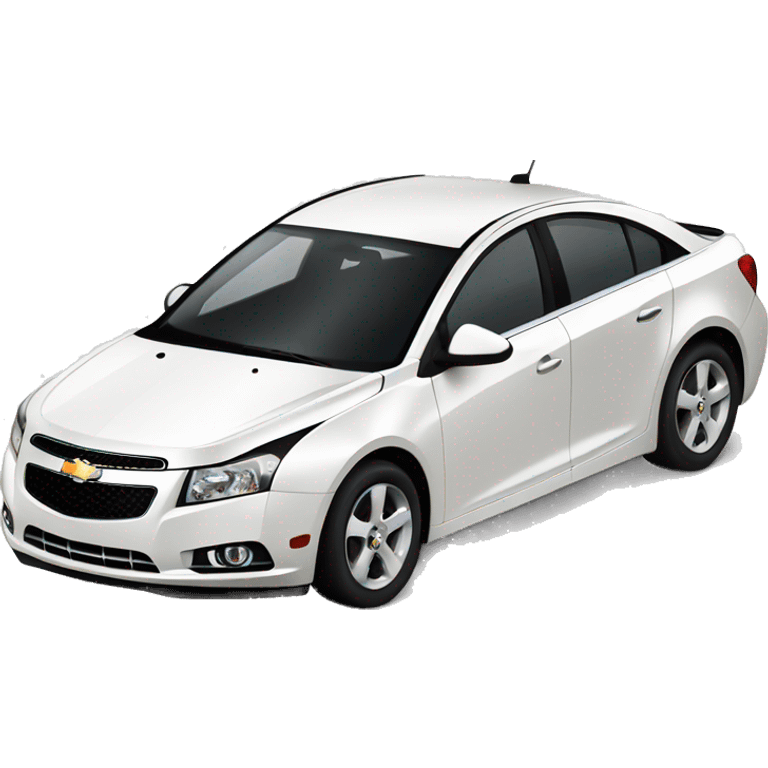 White Chevy Cruze  emoji