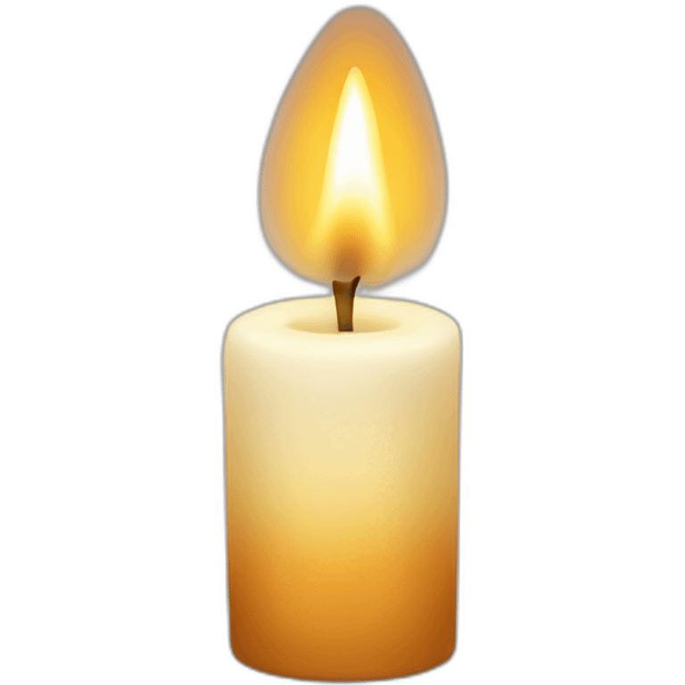 a short candle emoji