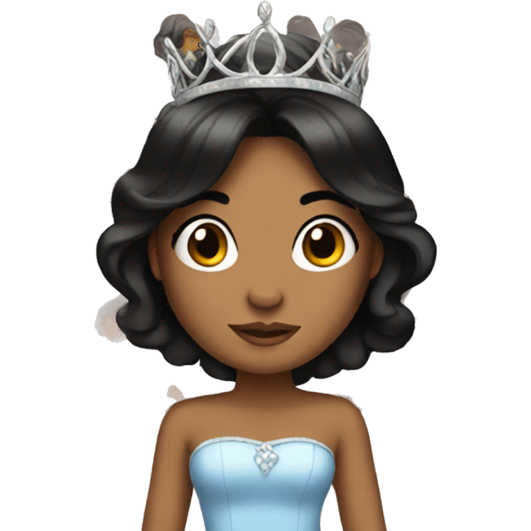 princess with black hair emoji