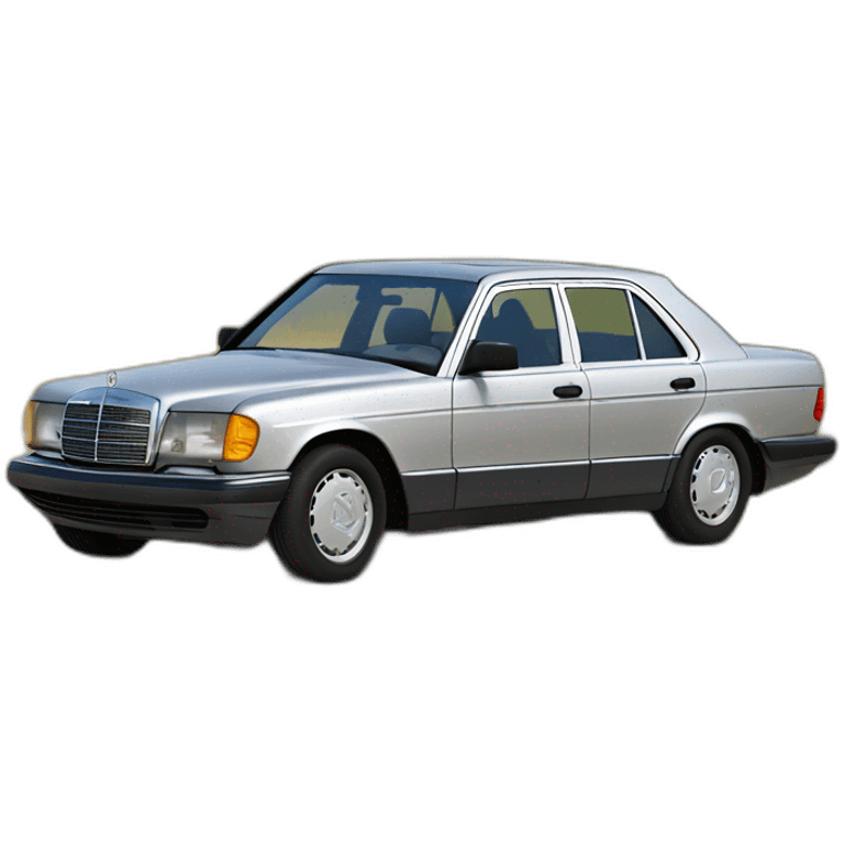 trip with old grey mercedes benz 1996 300d turbo back emoji