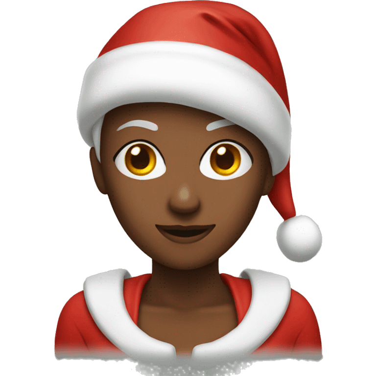 woman santa emoji