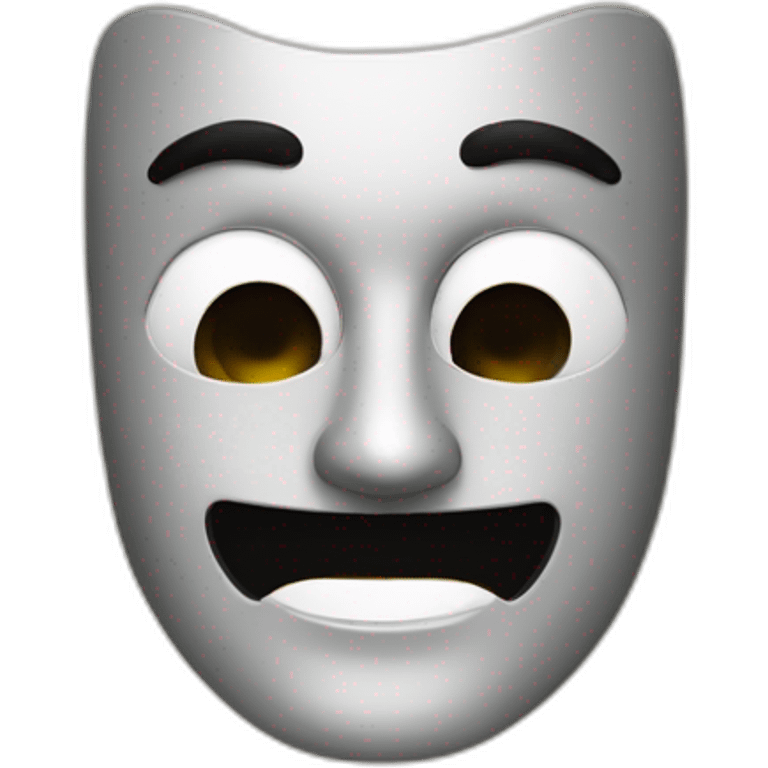 mascaras de teatro emoji