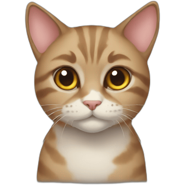 Brow fur cat sweet emoji