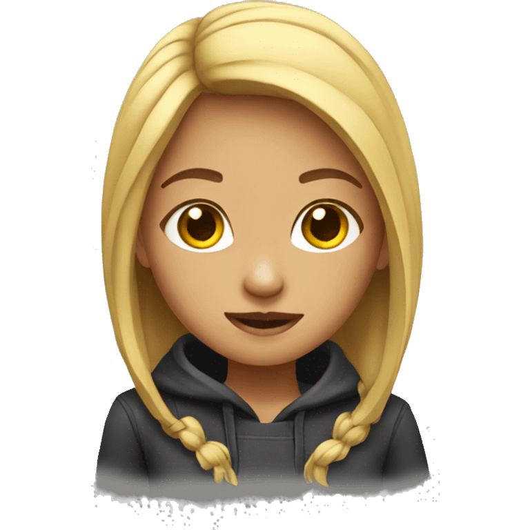 A girl  emoji