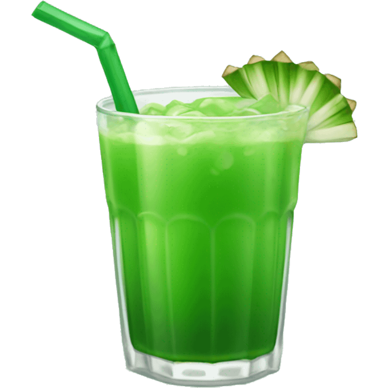 Pandan drink emoji