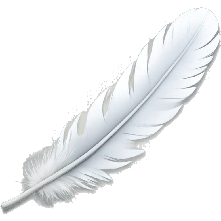 white feather emoji