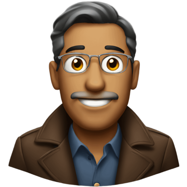 Guy with cigar emoji