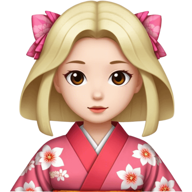 kimono girl emoji