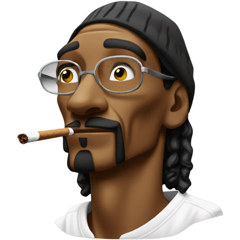 Snoop dog smoking  emoji