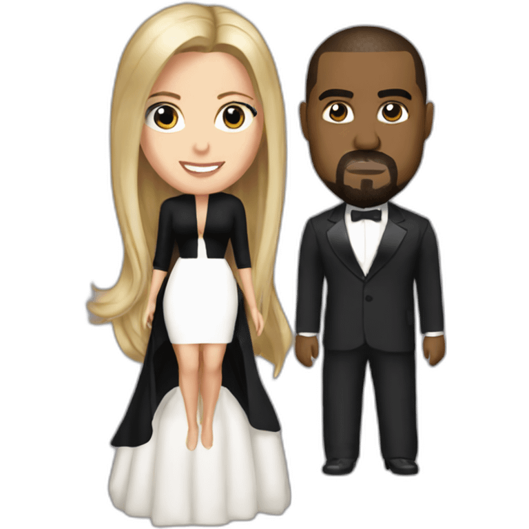 kanye shanks Ivanka Trump emoji