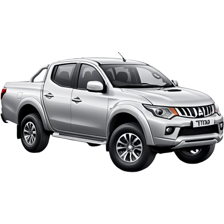 Mitsubishi Triton - Mitsubishi (Model Year: 2023) (Iconic colour: Silver) emoji