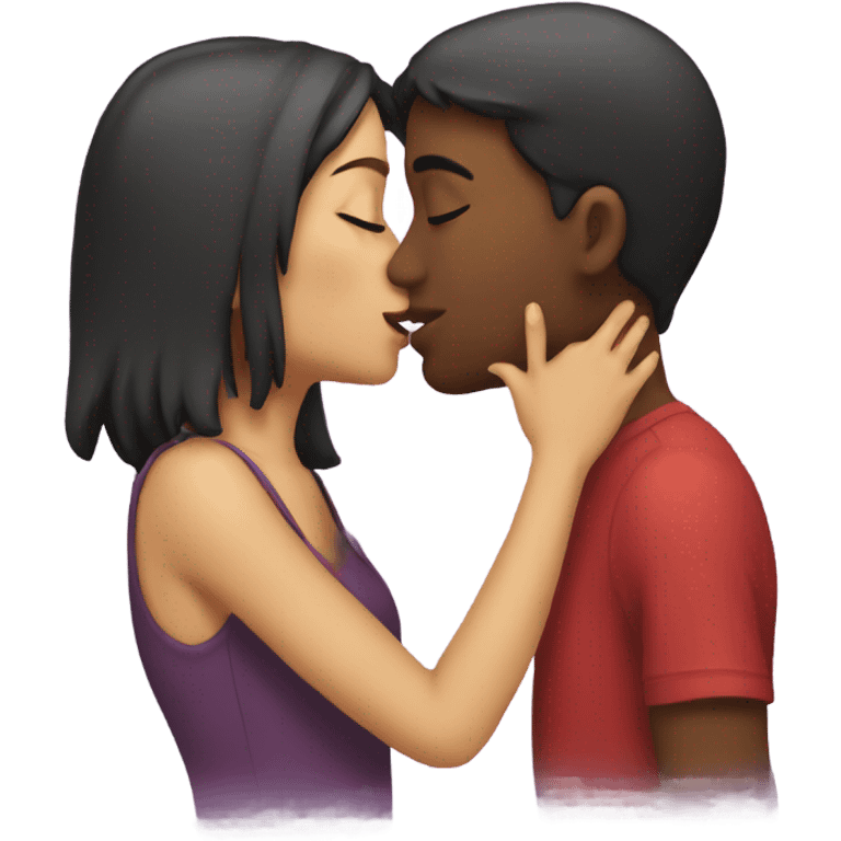 Girl kissing  emoji