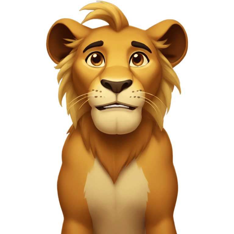 Lion king emoji