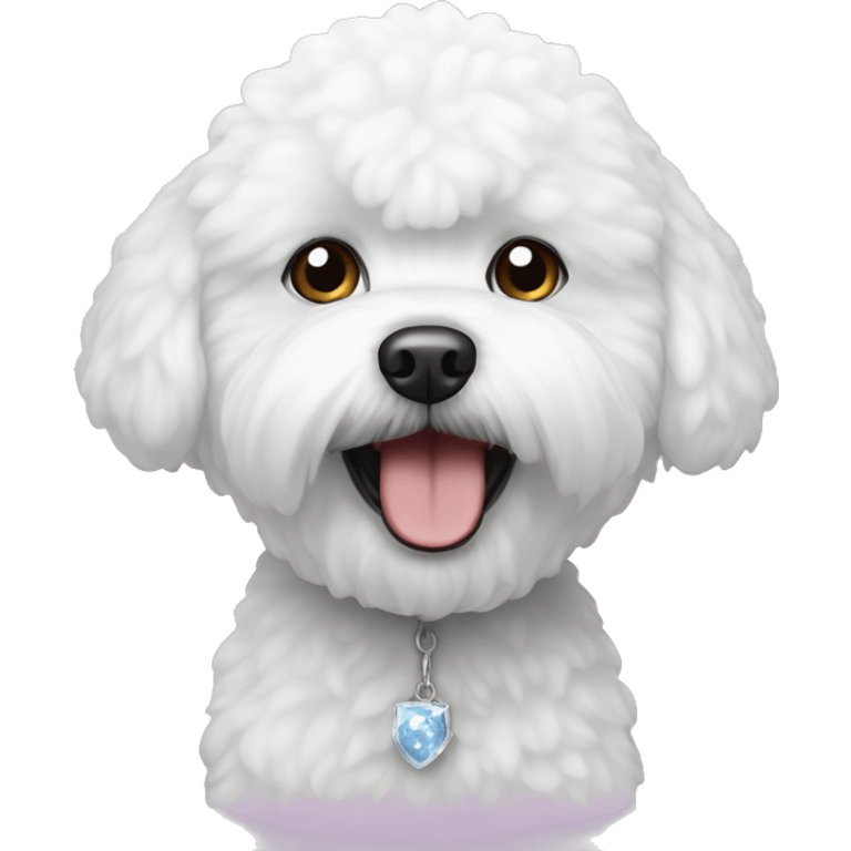 Bichon froze emoji