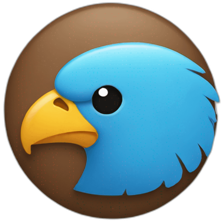 Twitter logo emoji