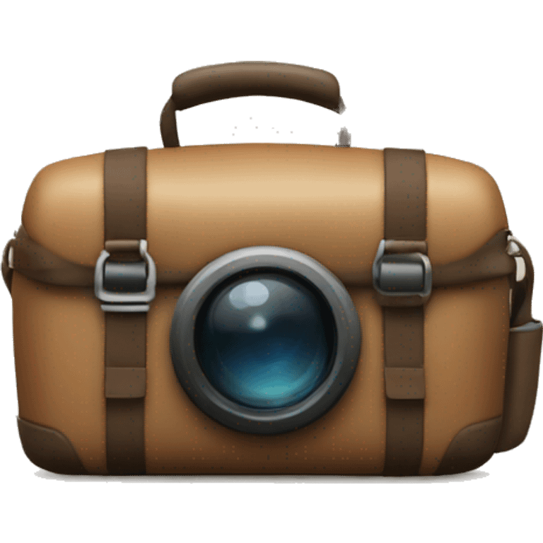 photography equipment bag emoji