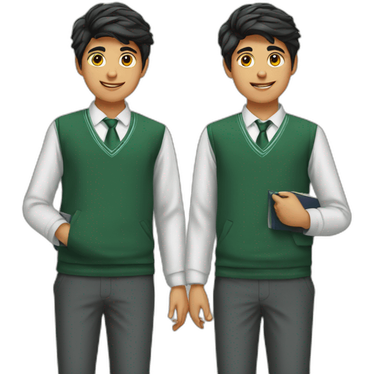 School students of pakistan boys emoji