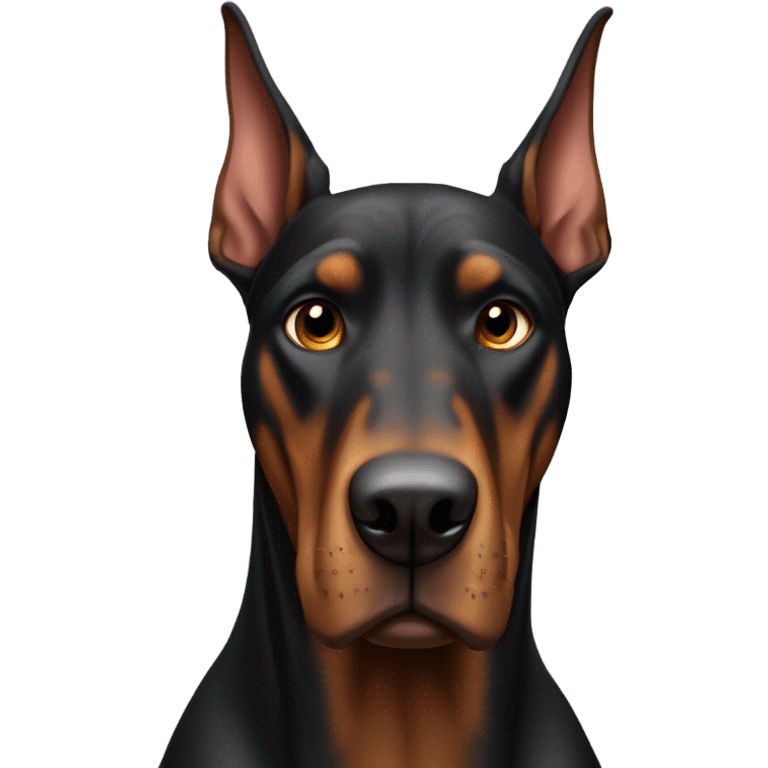 Angry Doberman  emoji