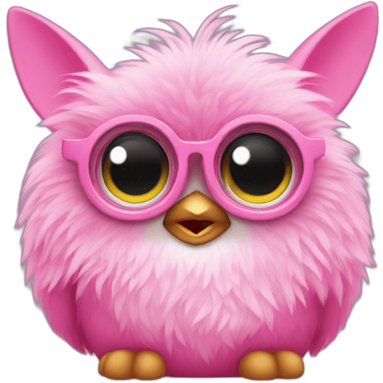 Pink Furby emoji