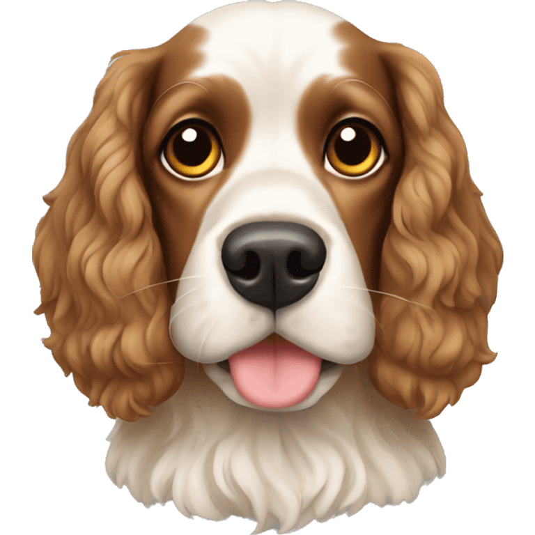 cocker spaniel flat emoji emoji