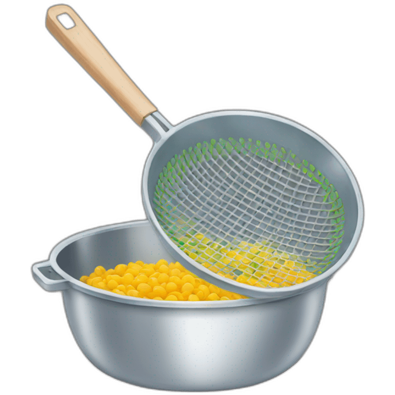 colorful sieve emoji