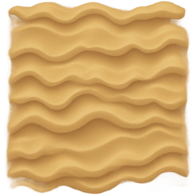 Sand emoji