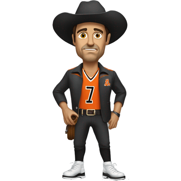 Miks Gundy as Pistol Pete emoji