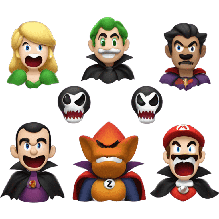 Mario vampires emoji