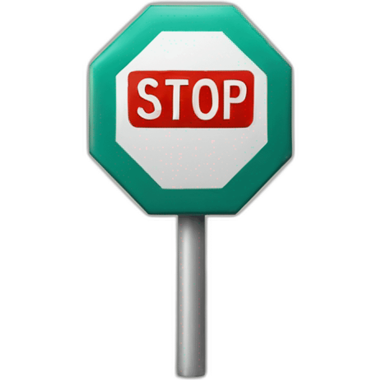 Stop sign emoji