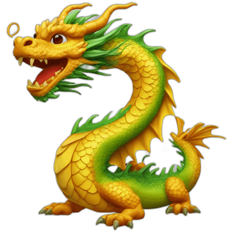 Dragon chinois emoji