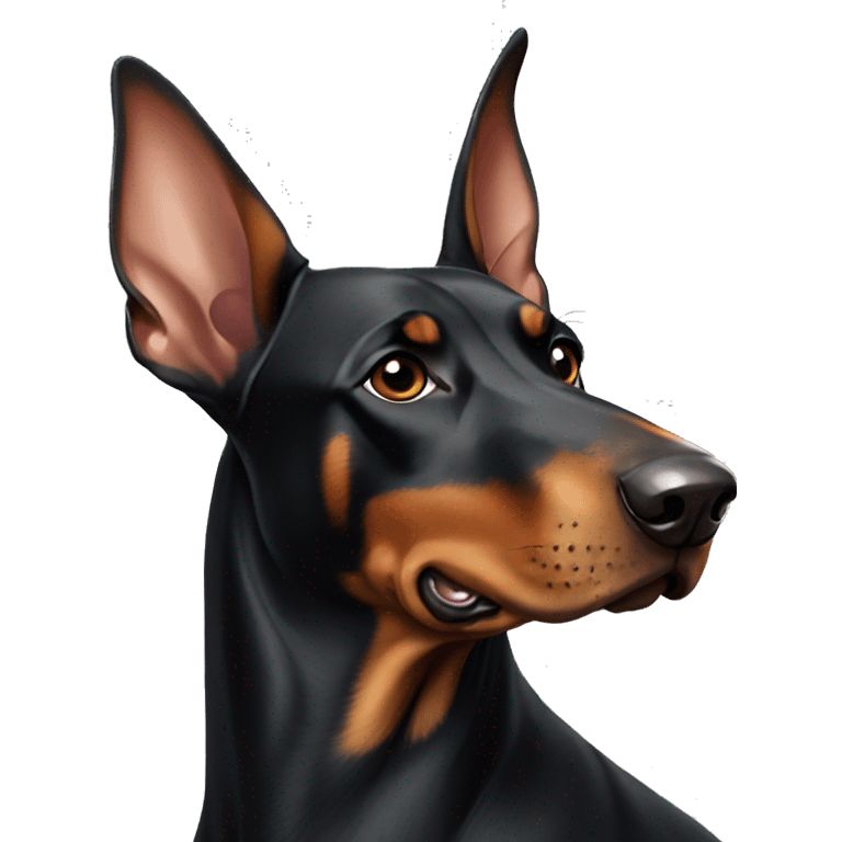 Two different Doberman  emoji