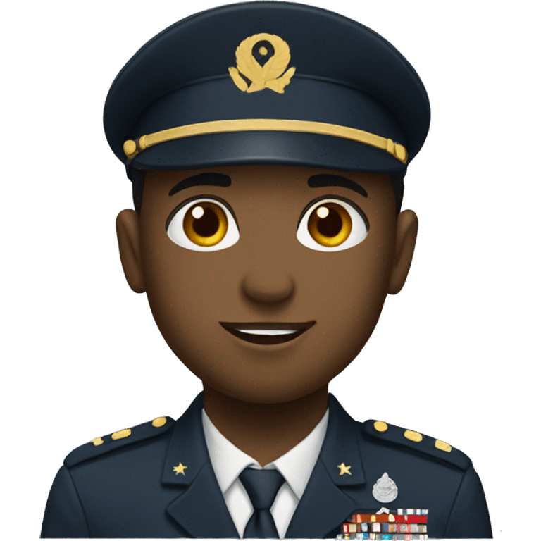 military boy in uniform emoji