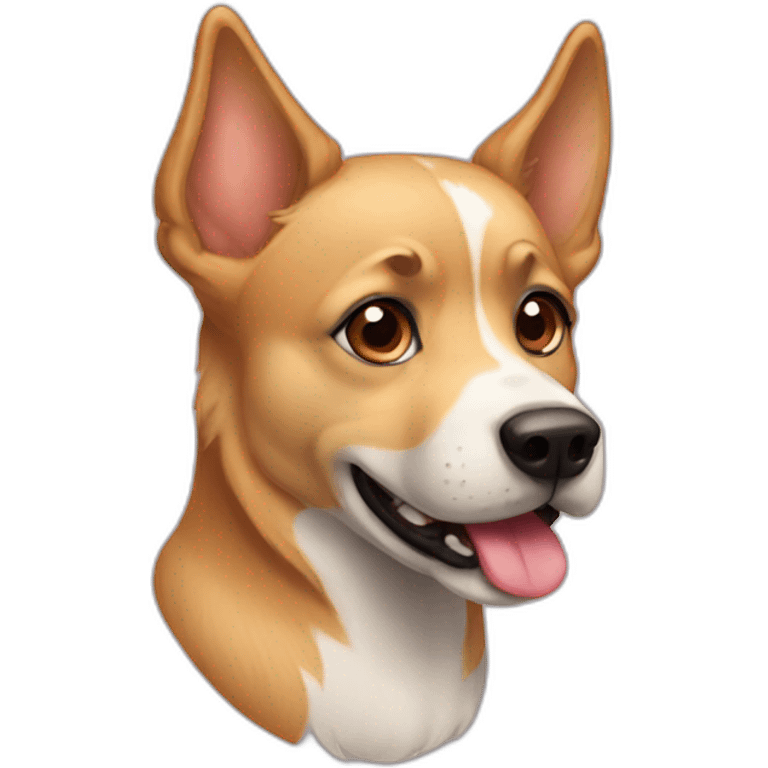 Chien emoji