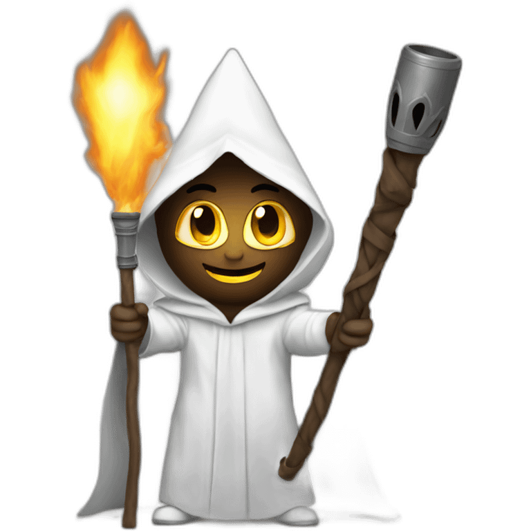 kkk enjoyer with torch emoji