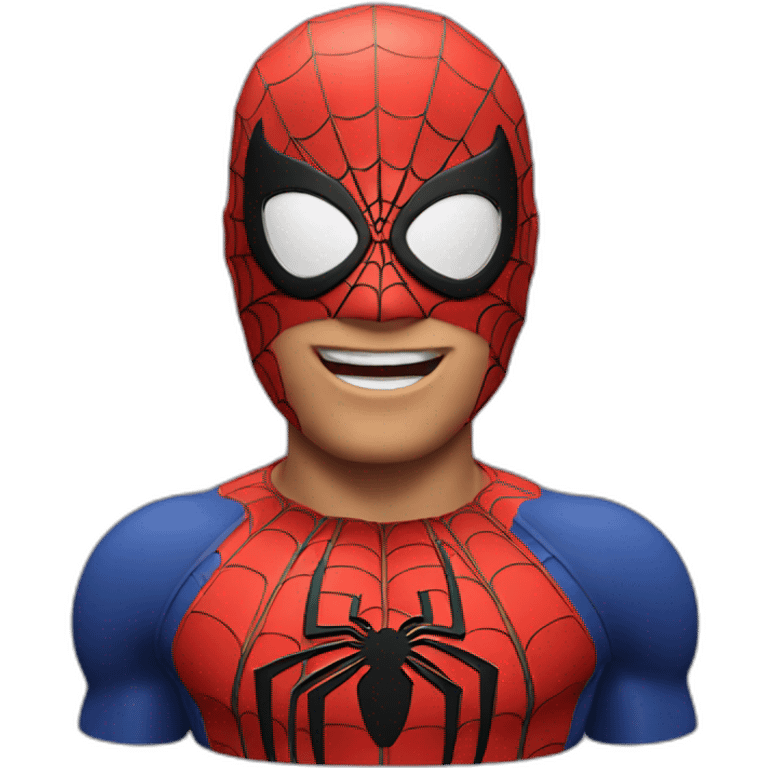 3D Emoji the METAVERSE spiderman emoji