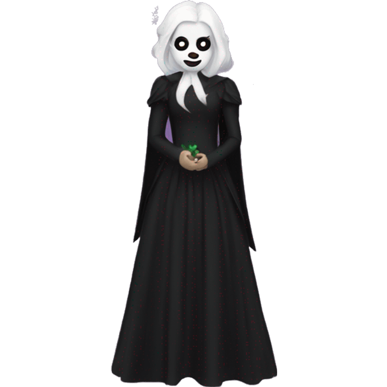 Goth Christmas  emoji