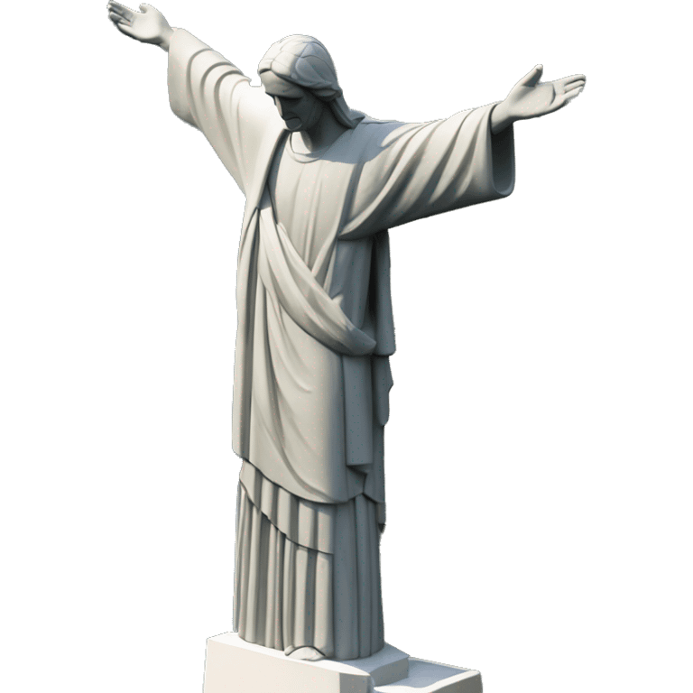 the Statue of Christ the Redeemer in Maratea, Italy emoji