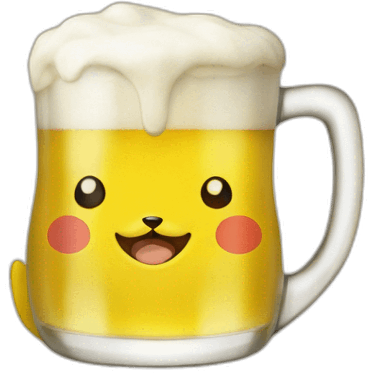 pikatchu-buvant-une-biere emoji