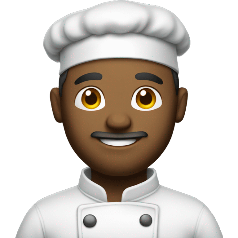 chef looking slightly right emoji