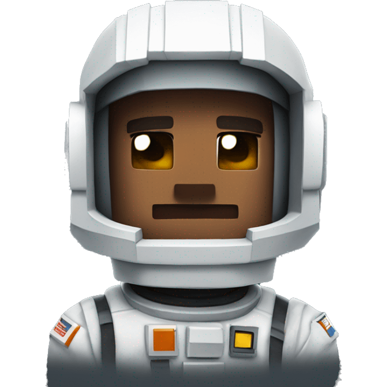 Minecraft Astronaut emoji