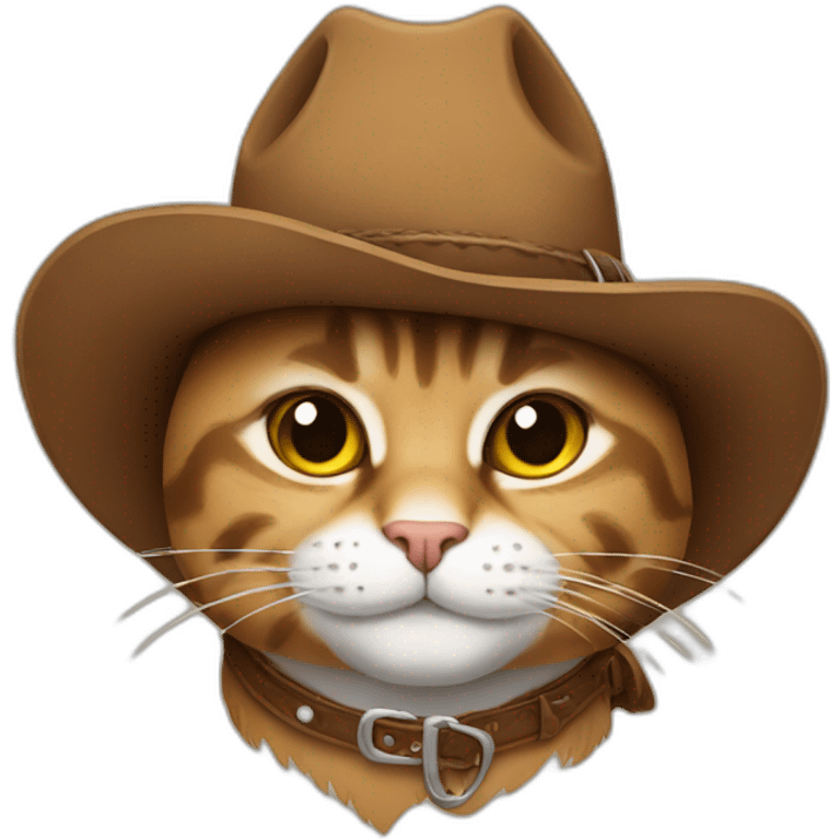 cowboy cat emoji