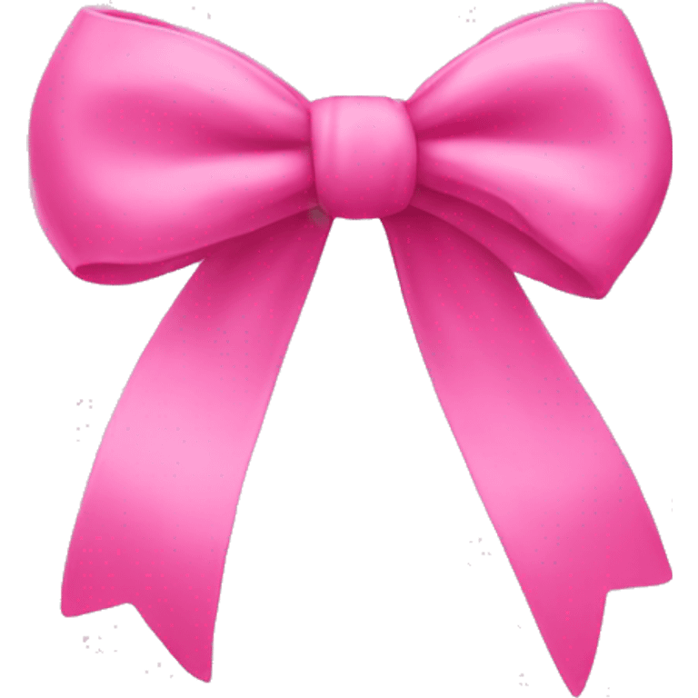 Pink bow emoji