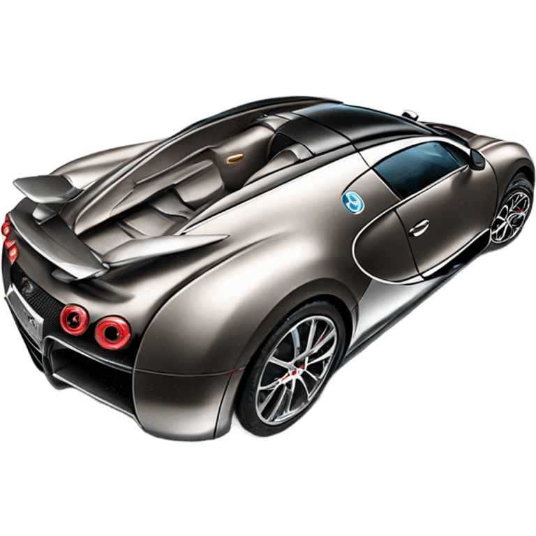 Bugatti supercar —no person emoji