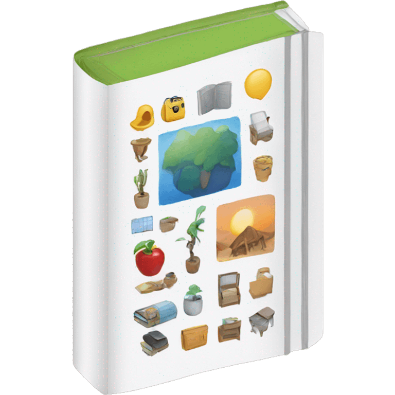 one guidebook emoji