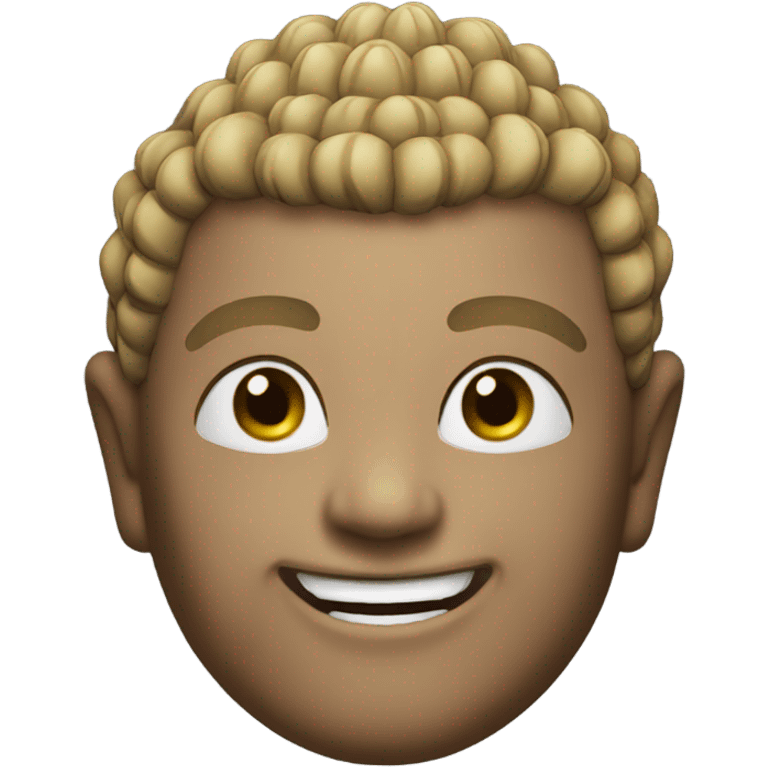 make a buddha emoji smiling hard emoji