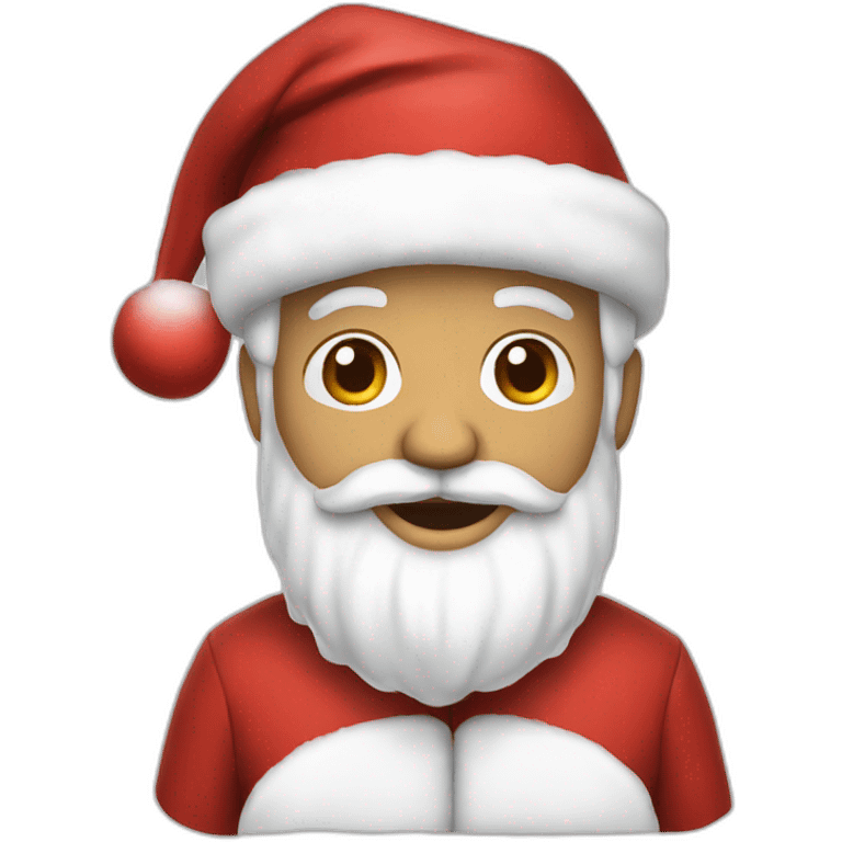 papa noel blanco emoji