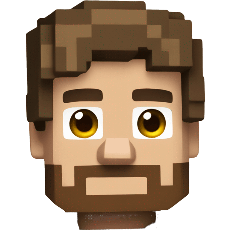 Minecraft Steve emoji