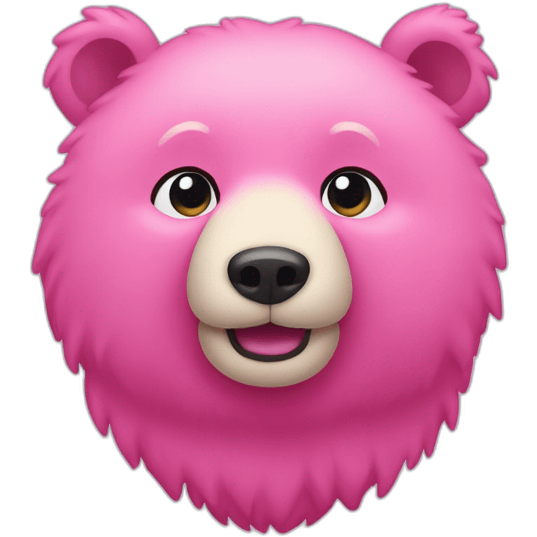 Pink Carey Bear emoji